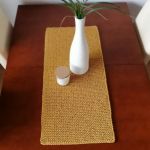 Bieżnik,obrus ręcznie robiony na stół 35x100cm. - 