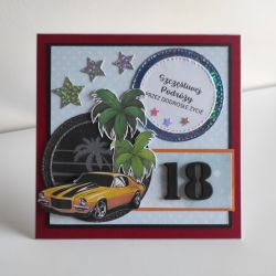 Kartka na 18-te urodziny osiemnastka 