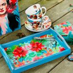 Taca dekoracyjna, kwiaty, dekoracja stołu, pomysł na prezent, GRATIS podkładki - 