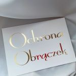 Ochrona obrączek tabliczka weselna dla dzieci - tabliczka weselna dla dzieci