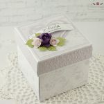 Exploding box ślubny z torcikiem 01 - 