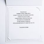 Elegancka kartka komunijna z personalizacją  - Personalizowana kartka komunijna z życzeniami