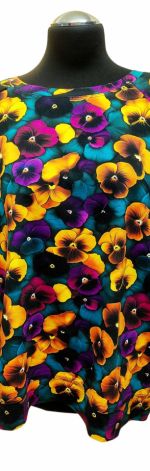 Bluzka damska bratki L/XL