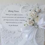 Ślubne życzenia - zamówienie dla P. Romualda - biała cała1a