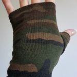 Rękawiczki militarne moro / unisex - 