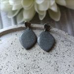 „JOELLE” kolczyki z glinki polimerowej - „JOELLE” kolczyki z glinki polimerowej