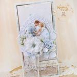 Kartka ślubna pamiątka ślubu "HydrangeaLove2" - 