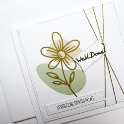 Kartka z gratulacjami handmade gratulacyjna 