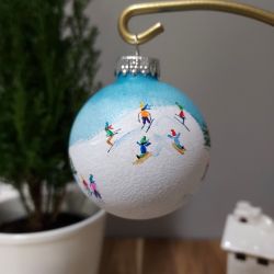 Ręcznie malowana bomka