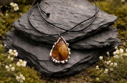 Naszyjnik z jaspisu "Serce Wojownika"