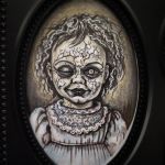 gotycka galeria ścienna, obraz w stylu wiktoriańskim - prezent dla gotki