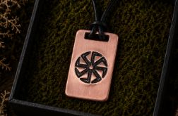 KOŁOWRÓT ŻYWIOŁÓW – MIEDZIANY AMULET SŁOWIAŃSKI