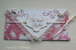 Kopertówka z okazji ślubu ' glass of wine'