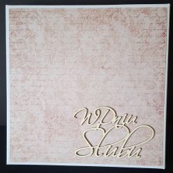 Karta ślubna w pudełku