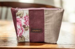 Różowo-kremowa kosmetyczka MAXI