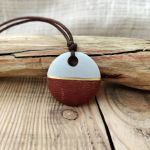 Minimalistyczny wisiorek z betonu kreatywnego Dual Harmony - 3