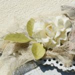 Kopertówka z okazji ślubu- retro róże - 