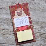 Lodówkowy zapiśnik z kalendarzem 2017 #17 - 