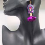 Wrzosy Kolczyki sutasz - 