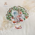 Kartka urodzinowa drzewko z liskiem GOTOWA - 