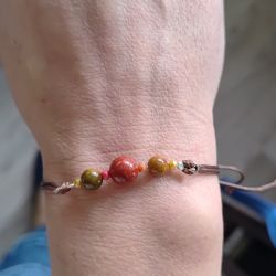 Bransoletka Agat jesień 2