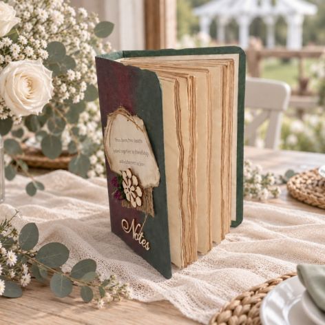 Pamiętnik A5 „Zielona Historia” – notes prezent