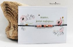 Bransoletka na Dzień Mamy - Mamo jesteś najlepsza