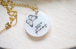 Naszyjnik Follow your dreams okrągły