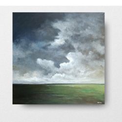 Gdy dzień się kończy-obraz akrylowy 60/60 cm