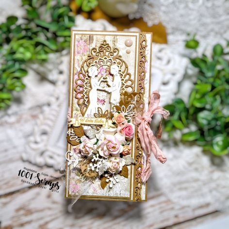 Kartka ślubna kopertowa nr 2