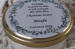 Mini świeca sojowa - na podziękowania dla klientów, gości