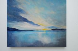 Poranek nad morzem-obraz akrylowy 50/60 cm