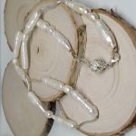 Luksusowy naszyjnik z pereł i srebra p.925 - Idealny naszyjnik z pereł na każdą okazję
