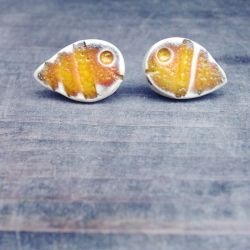 sztyfty ceramiczne RYBKI pomarańczowe