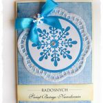 Kartka świąteczna z bombką - 