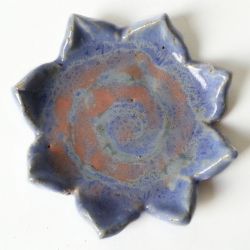 Podstawka ceramiczna kwiat 04