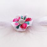 Opaska Niemowlęca W Kwiaty - 