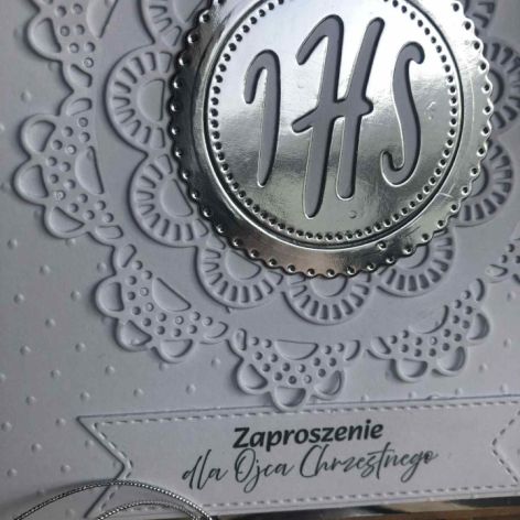 Zaproszenie Komunijne dla ojca Chrzestnego