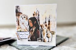 Kartka urodzinowa dla miłośniczki Hogwart