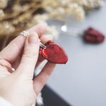 Anatomiczne serce naszyjnik - 