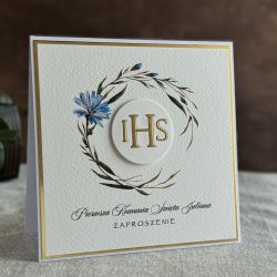 Ręcznie robione zaproszenia komunijne, 5