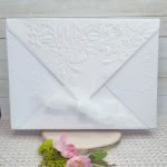 Pamiątka Chrztu Świętego - Kwitnąca Wiśnia - Ozdobna przestrzenna koperta