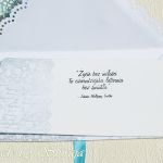 Kopertówka z okazji ślubu- turkusowa rapsodia - 