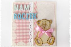 Kartka na ROCZEK dla dziewczynki