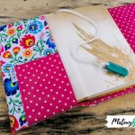 Otulacz / etui na książkę ~ folk white - null