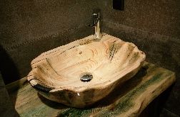 Umywalka drewniana "Rustic"