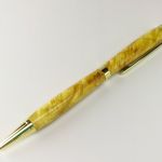 Długopis z drewa stabilizowanego - Długopis ze stabilizowanej czeczoty klonu
