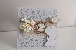 Kartka Pierwsza Komunia Święta w pudełeczku 03