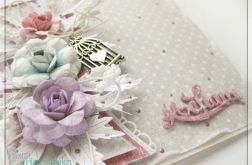 Romantyczna kartka z kwiatami 1