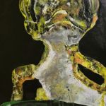 Szef na pokładzie,  obraz akrylowy na płótnie 50x50x2 cm - 